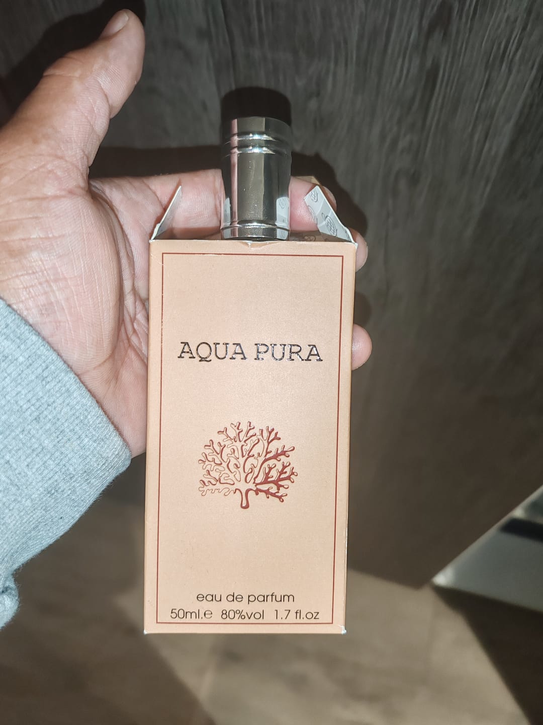 Customer photo review of Aqua Pura 50ml