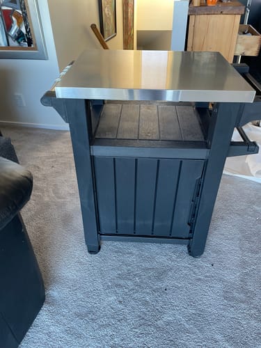 Customer photo review of Unity Entertainment Storage Unit