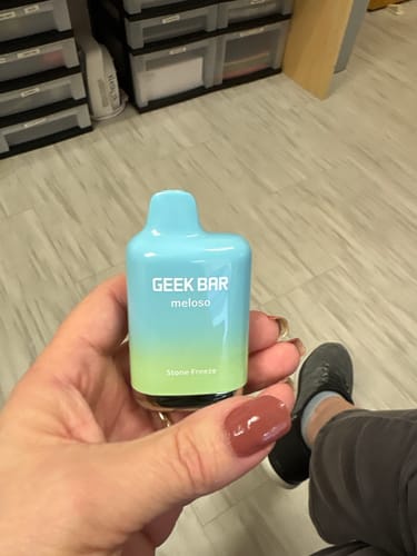 Customer photo review of Stone Freeze Geek Bar Meloso Max