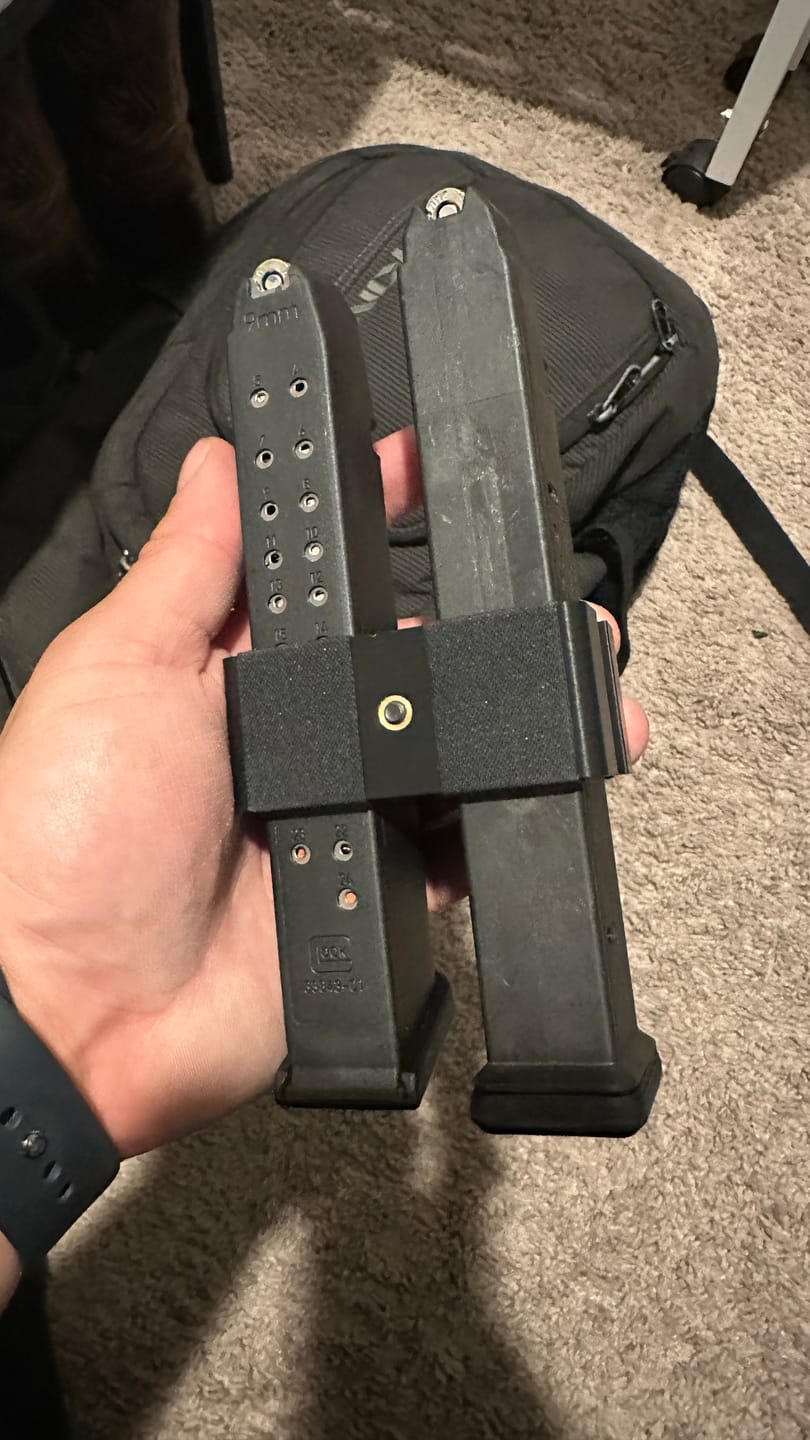 Customer photo review of Glock Mag Coupler (9mm/.40)