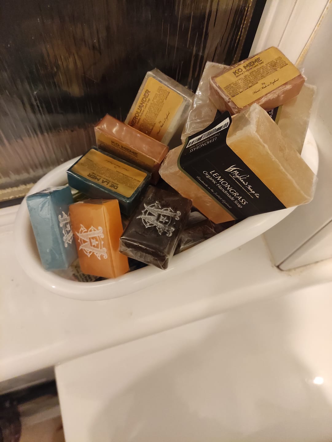 Customer photo review of Calypso Perfume Infused Soap Bar