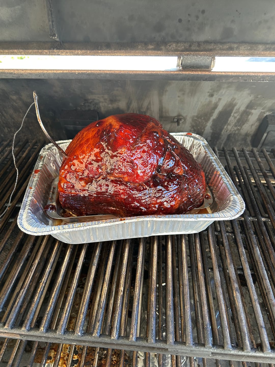 Customer photo review of Cherry Apple Habanero BBQ Glaze