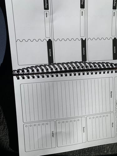 Customer photo review of A5 Fabulous Notebook - Mix & Match