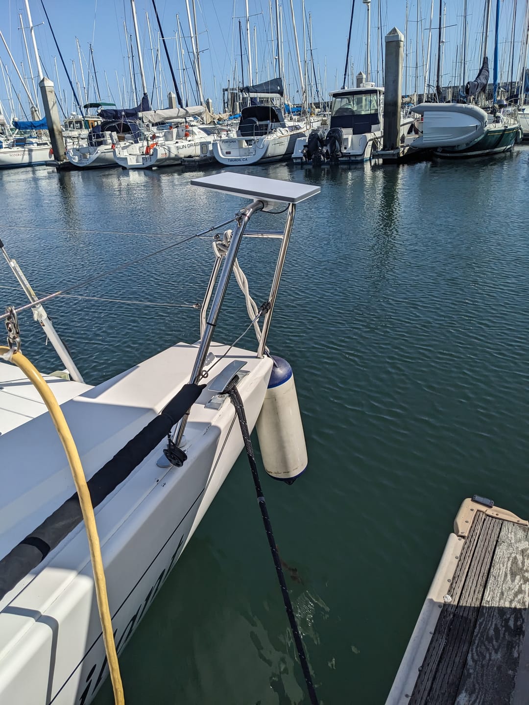 Customer photo review of Starlink Mini Rail Mount