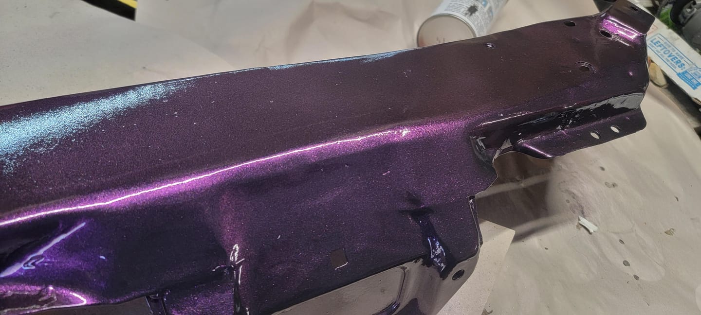 Customer photo review of Diamond Purple Spray Can Midcoat