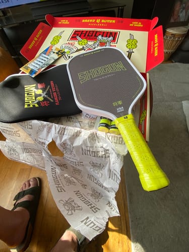 Customer photo review of The Shogun 16mm Pickleball Paddle