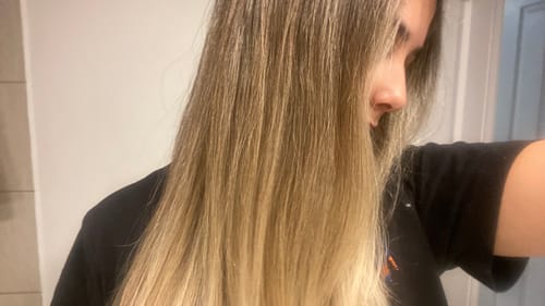 Customer photo review of Máscara Para Cabellos Rubios Hog Davines