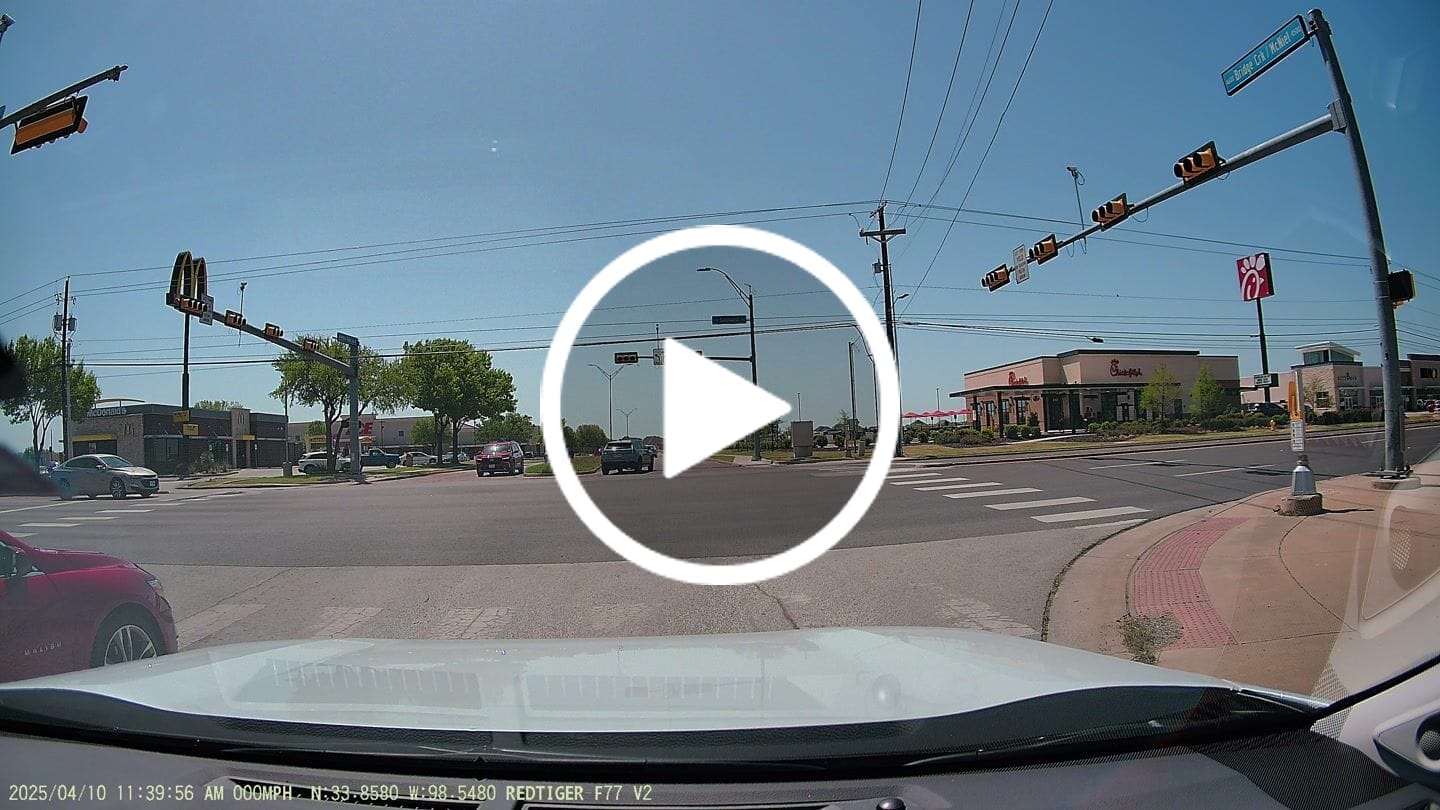 Customer video review of F77 STARVIS 2 4K+4K Dual IMX678 Voice Control 5.8GHz High Speed WIFI Dash Cam
