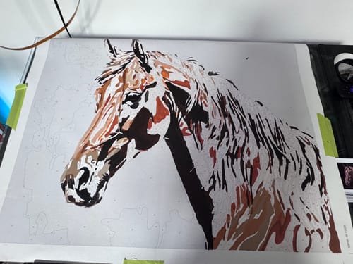 Customer photo review of Natural Brown Equine