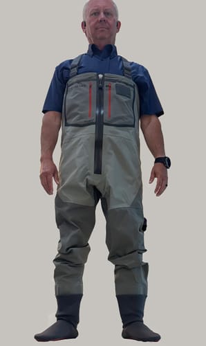 Customer photo review of Simms Men's Freestone Z Stockingfoot Waders