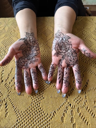 Customer photo review of 8 Ounce Bottle of Fresh Jagua tattoo Gel