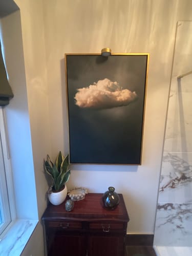Customer photo review of Vintage Cloud Print