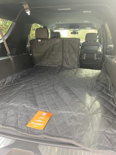 Customer photo review of SUV Cargo Liner for Fold Down Seats - Large