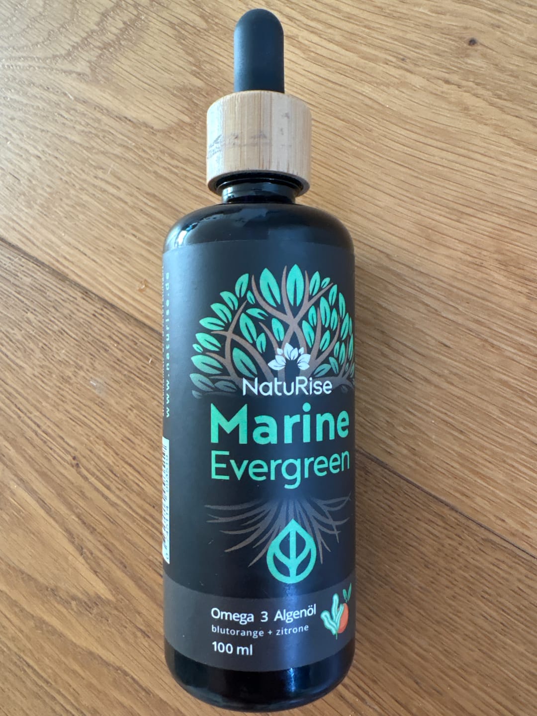 Customer photo review of Omega-3 Algenöl (100ml)