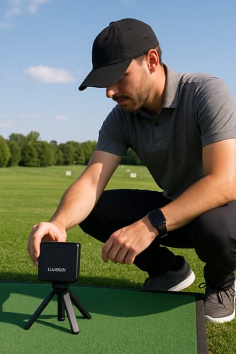 Customer photo review of Garmin Approach R10 Launch Monitor and Golf Simulator