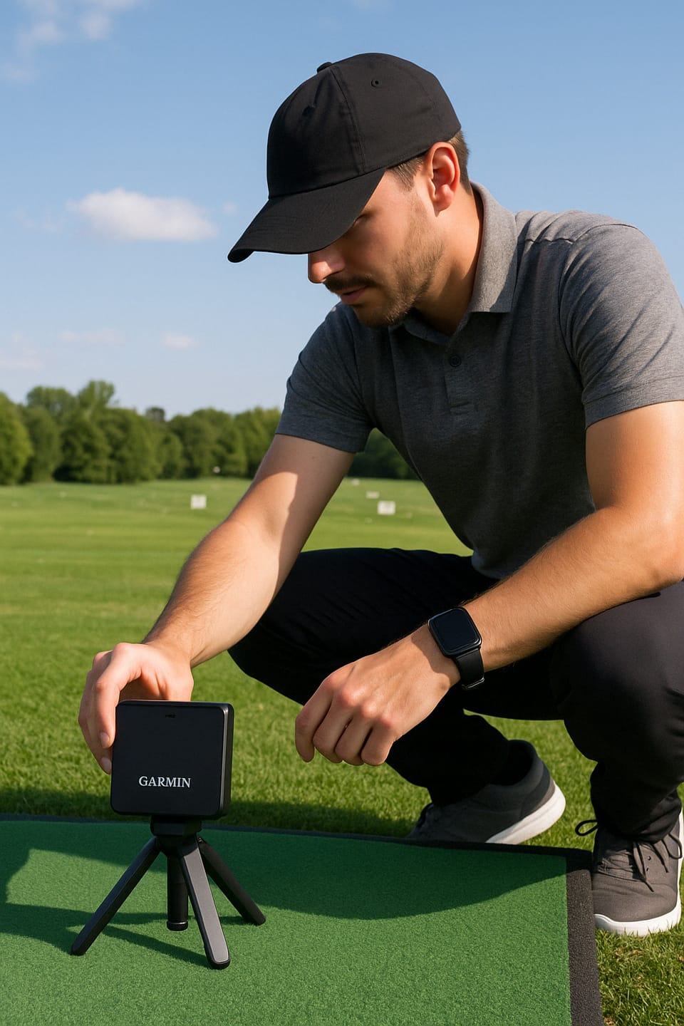 Customer photo review of Garmin Approach R10 Launch Monitor and Golf Simulator