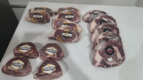 Reseña con foto de un cliente sobre New York Steak Dry Aged