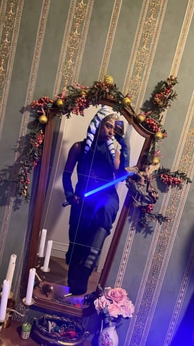 Customer photo review of Ahsoka Tano The Mandalorian 2 Kostüm Halloween Karneval Kostüm