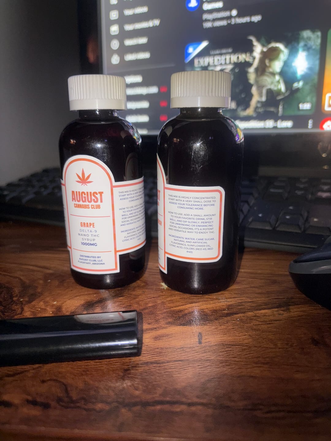 Customer photo review of Nano THC Syrup
