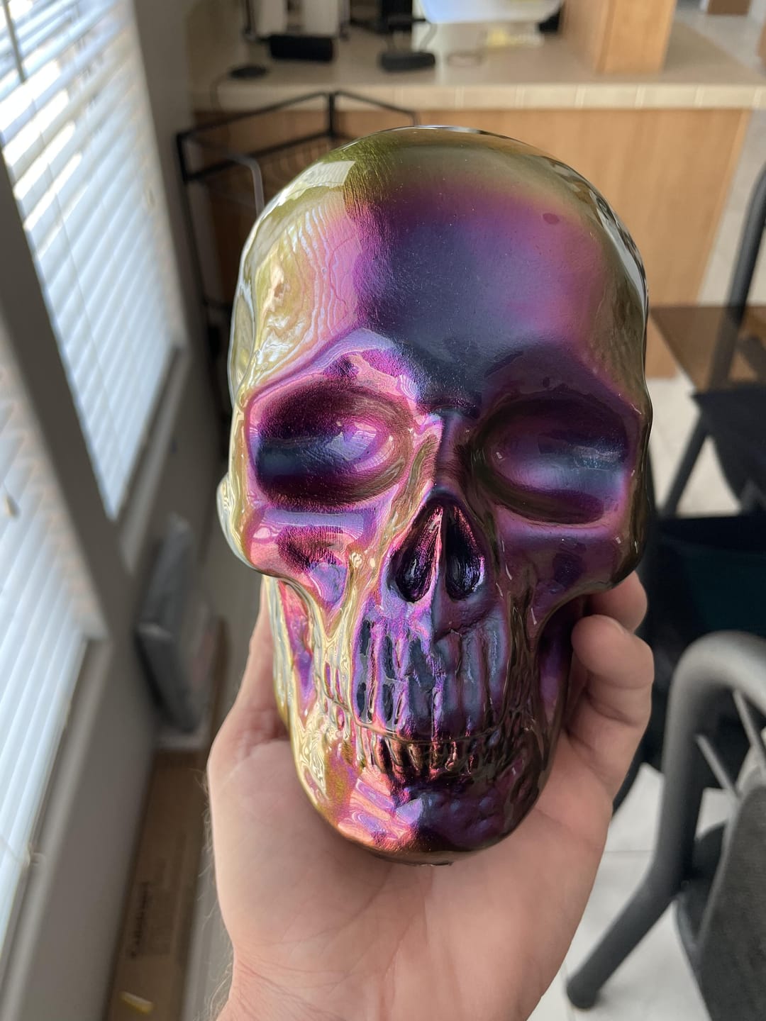 Customer photo review of Aphrodite Super Colorshift Dry Pearl Pigment