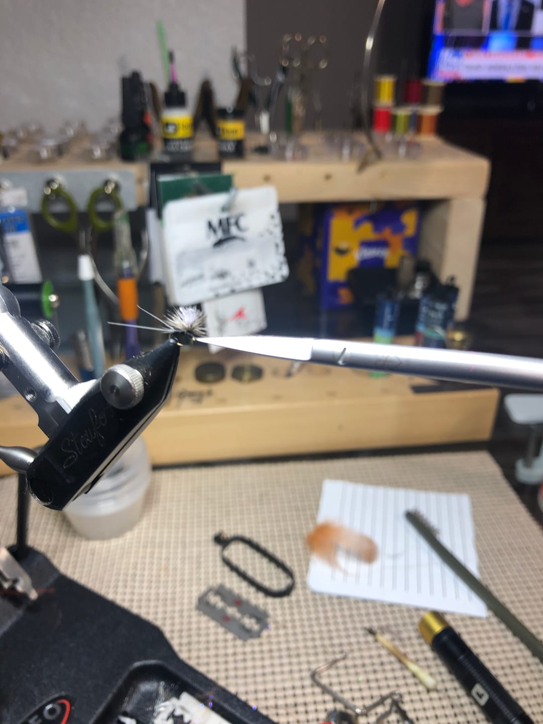Customer photo review of Fly Tying Scissors - The FlyTier Straight