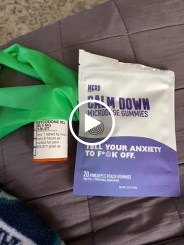 Customer video review of Calm Down