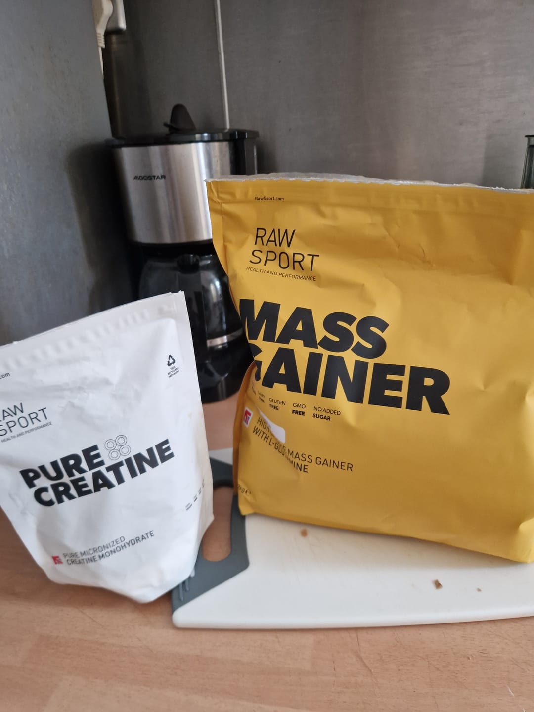 Customer photo review of Mass Gainer | Plant Based Vegan