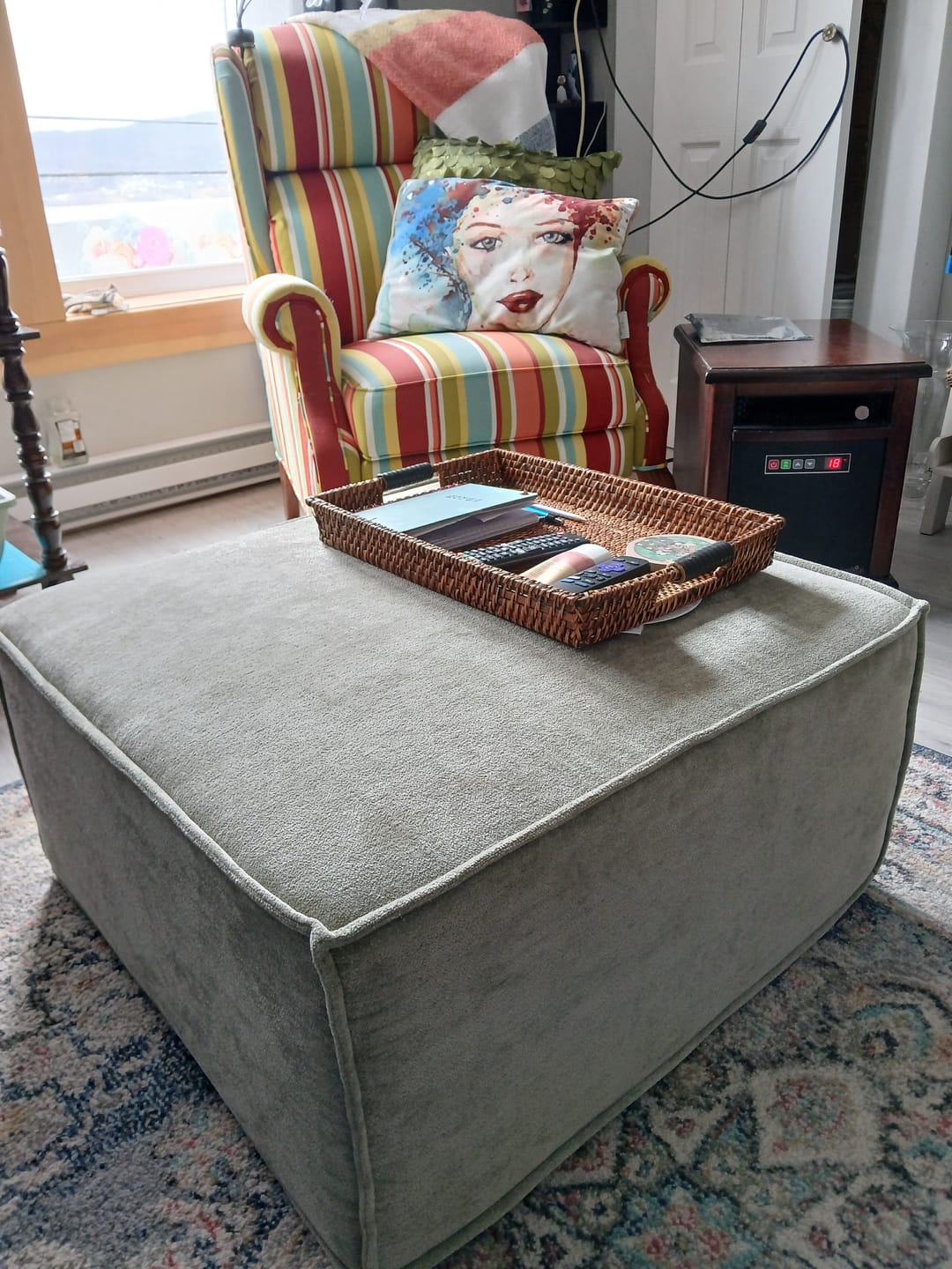 Customer photo review of M1 Ottoman Sofa Seat