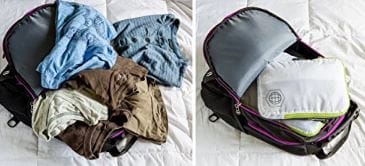 Customer photo review of Blast 6PCS Compression Travel Packing Cubes