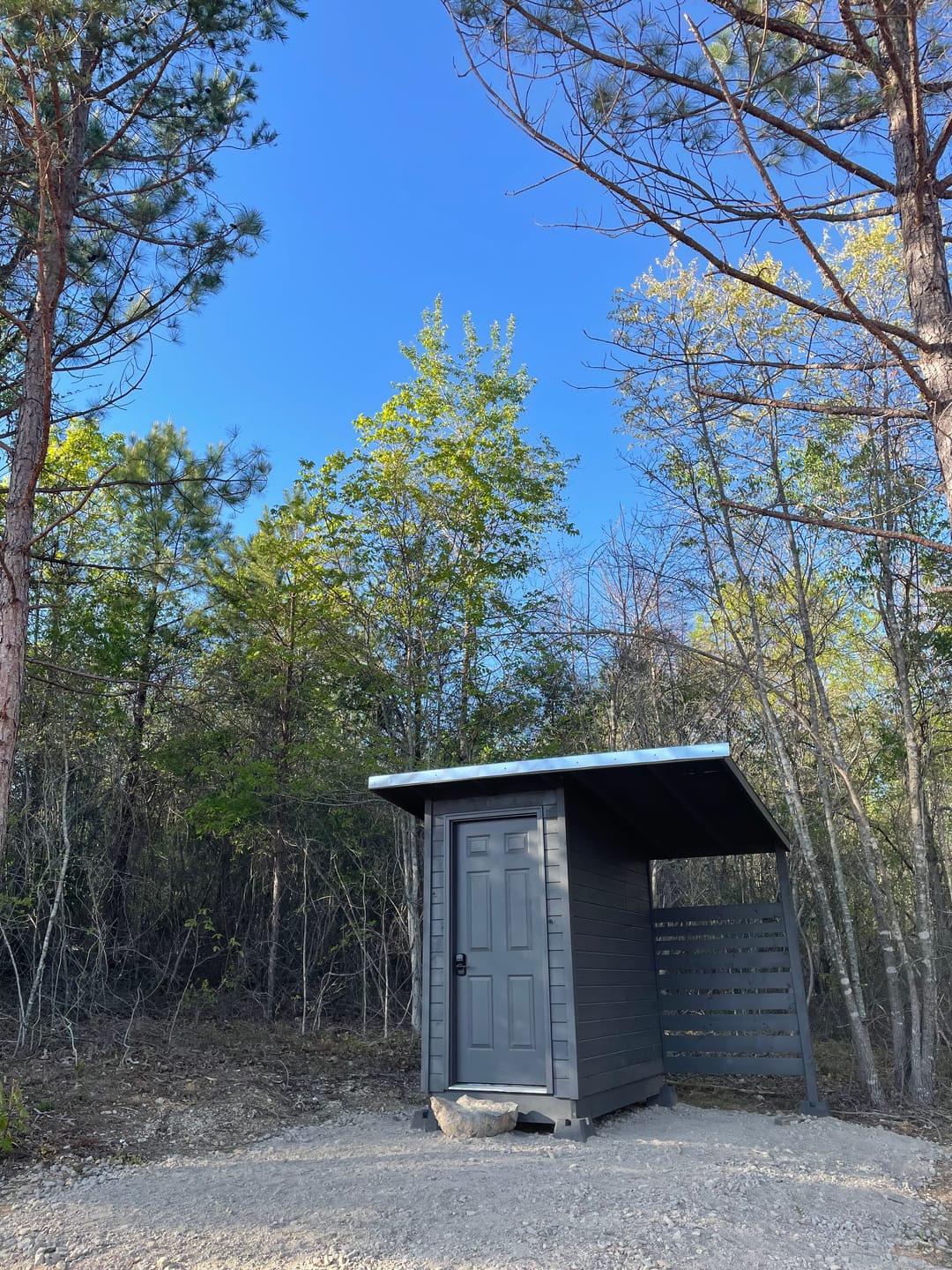 Customer photo review of Modern Outhouse Plans