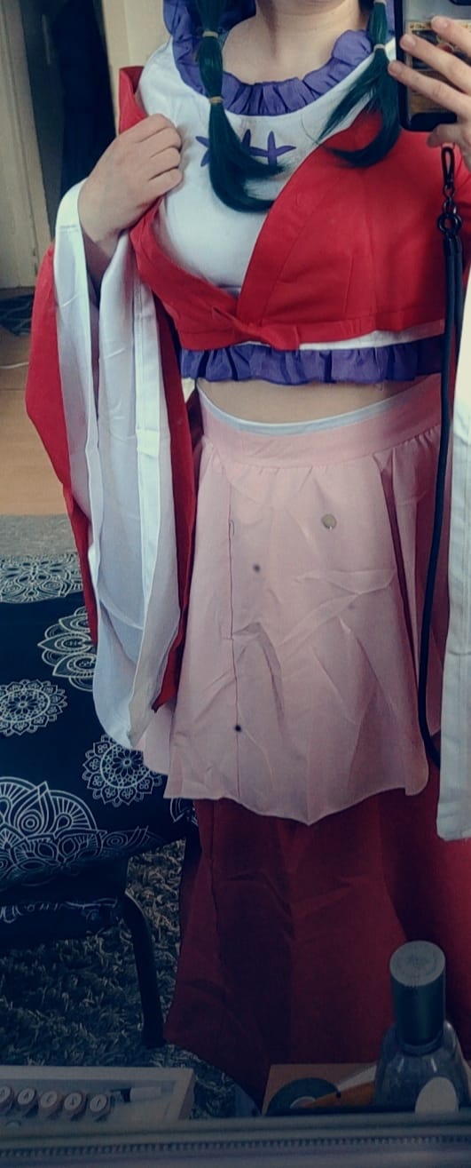 Customer photo review of Maomao The Apothecary Diaries rot Hanfu Cosplay Kostüm Set