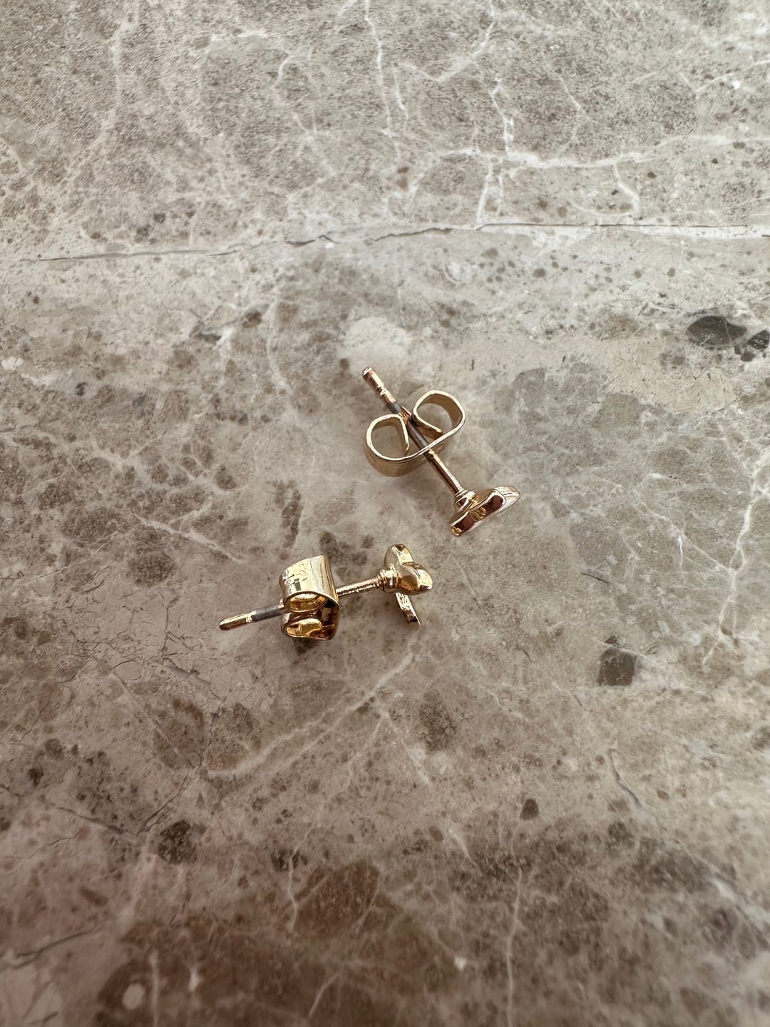 Customer photo review of Liza - Mini Butterfly Stud Earrings