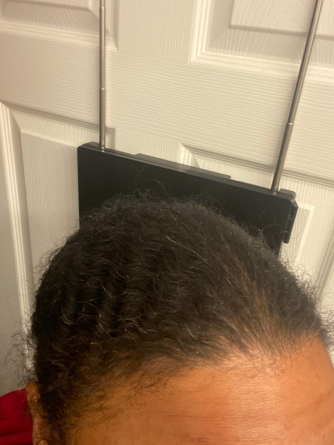 Customer photo review of Natural Hair Growth Oil