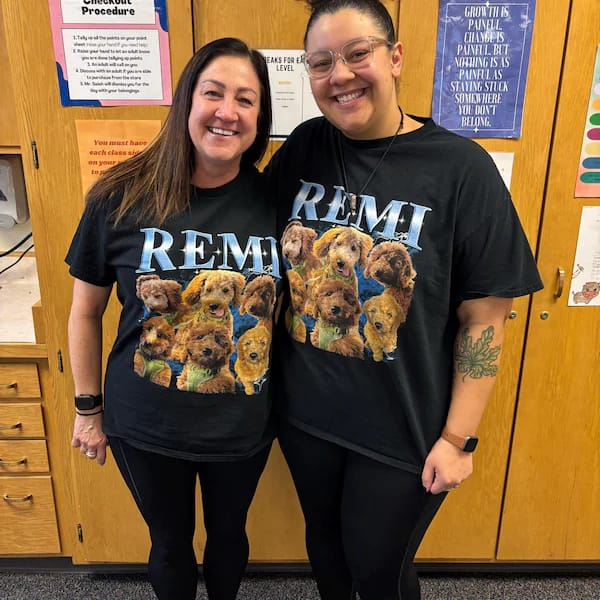 Customer photo review of Custom Vintage Tee