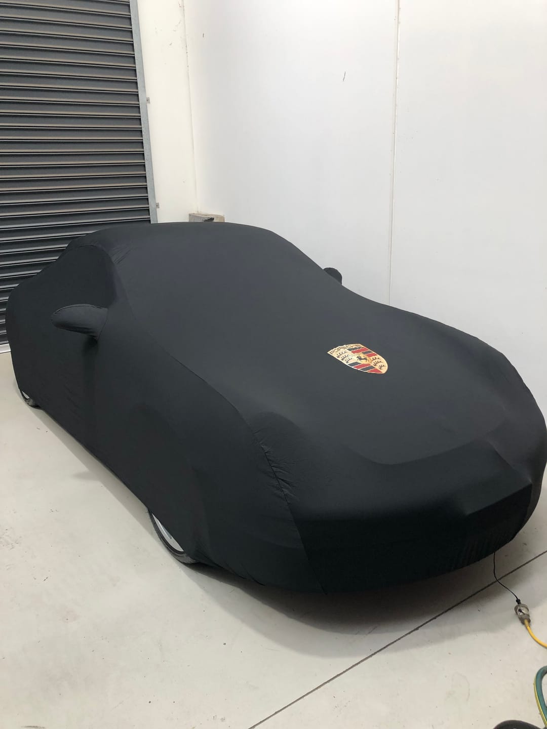 Customer photo review of Custom360 Indoor Bespoke Premium Custom Car Covers - Porsche