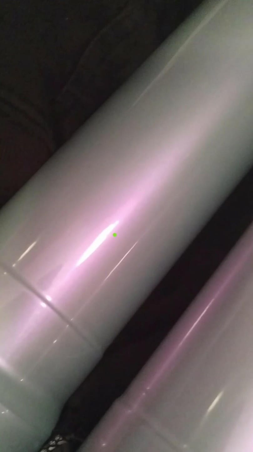 Customer photo review of Peruvian White Paint Basecoat Midcoat