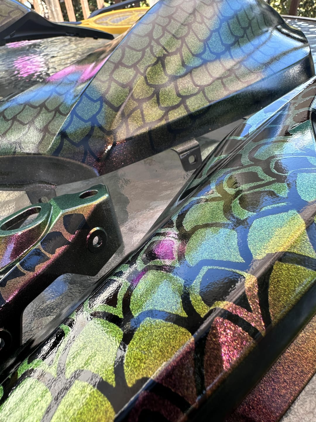Customer photo review of 2k HS Spray Can Clearcoat