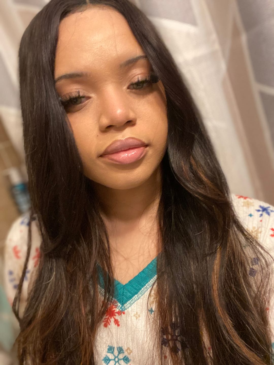 Customer photo review of Citha Hazel Brown Prescription Colored Contact Lenses