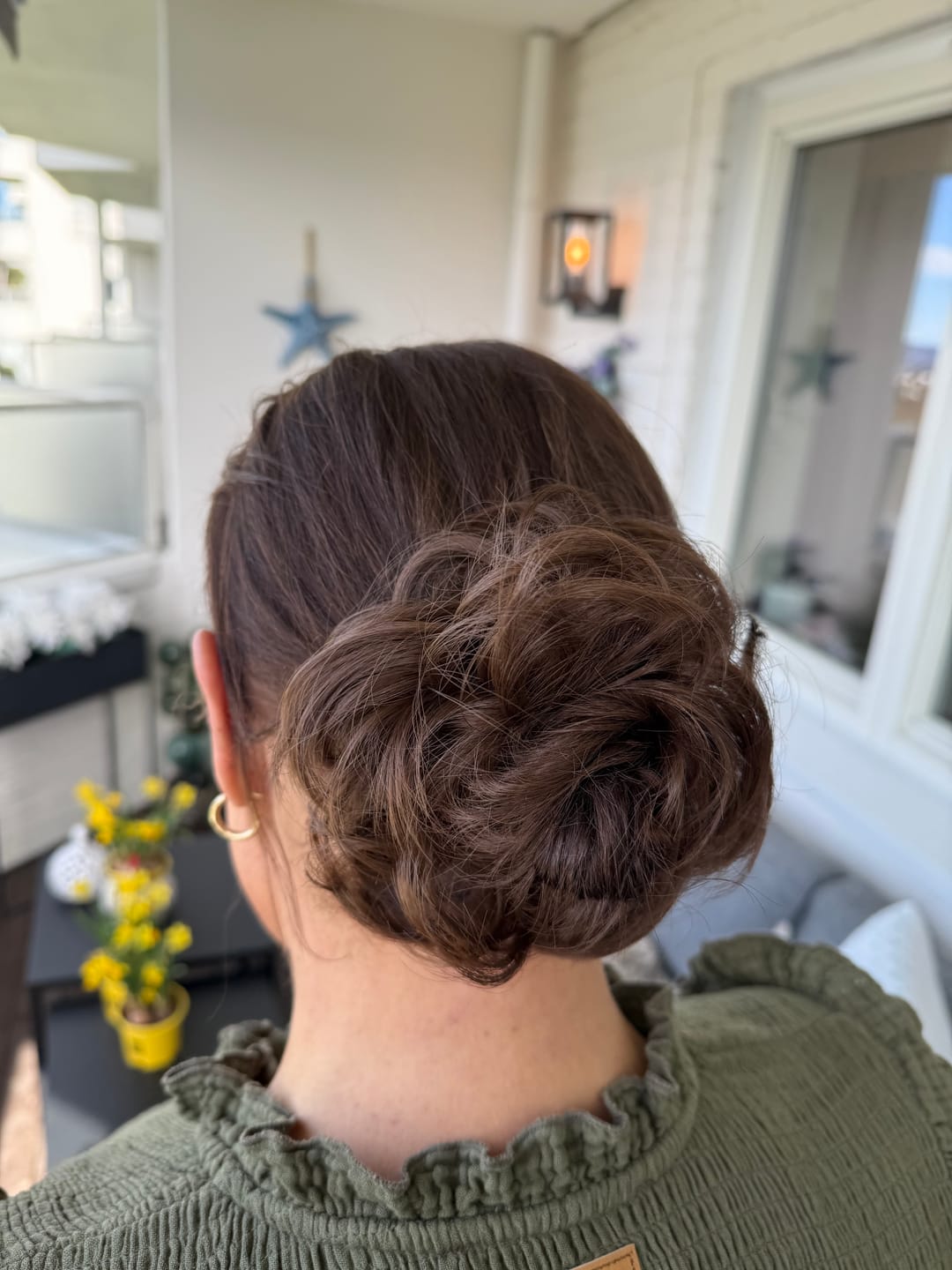 Customer photo review of Tangled Scrunchie
