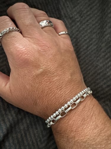 Customer photo review of Allegro Sphere Bracelet