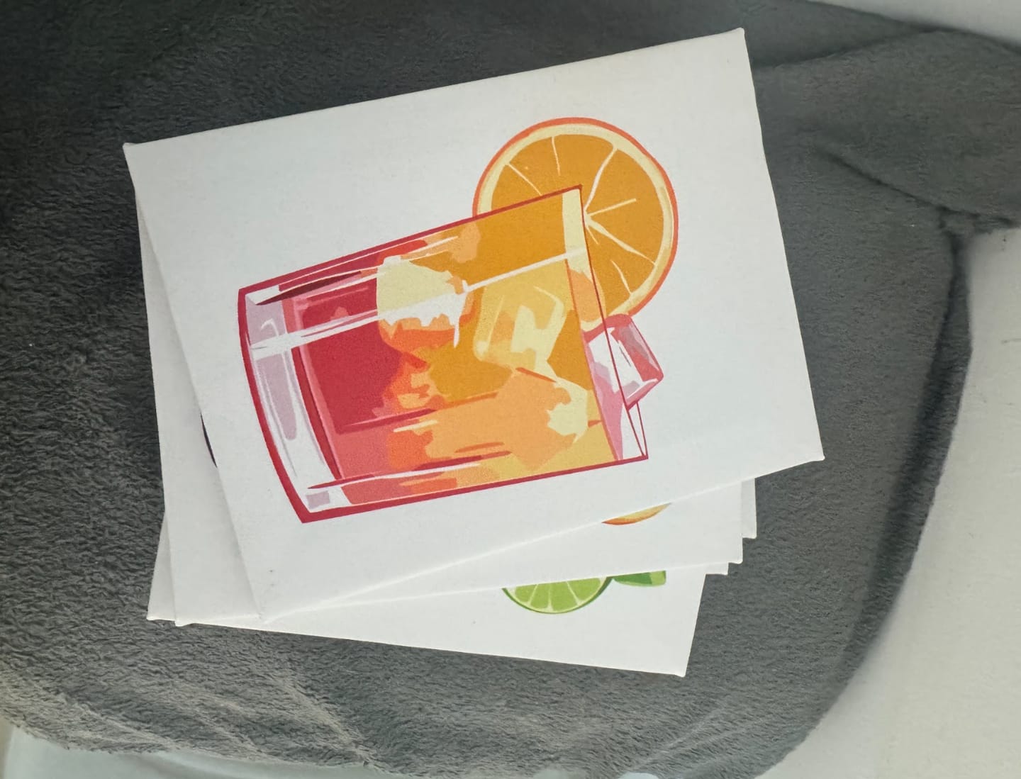 Customer photo review of 6 Mini Paintings - Cocktail Set