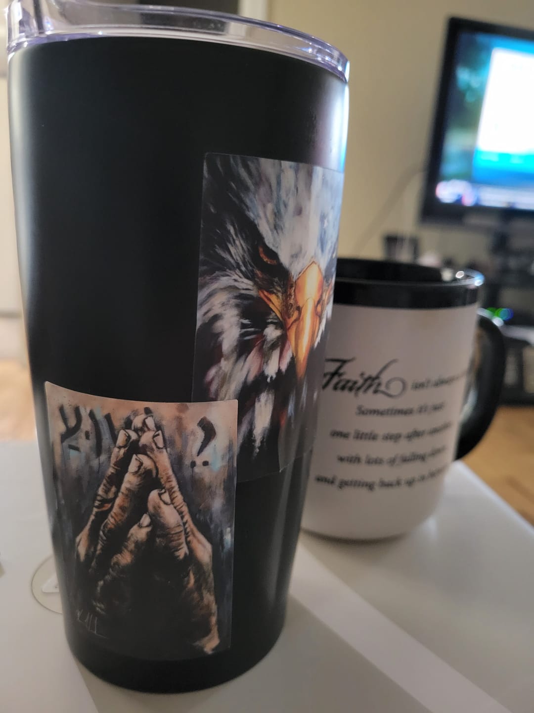 Customer photo review of Yeshua - Sticker
