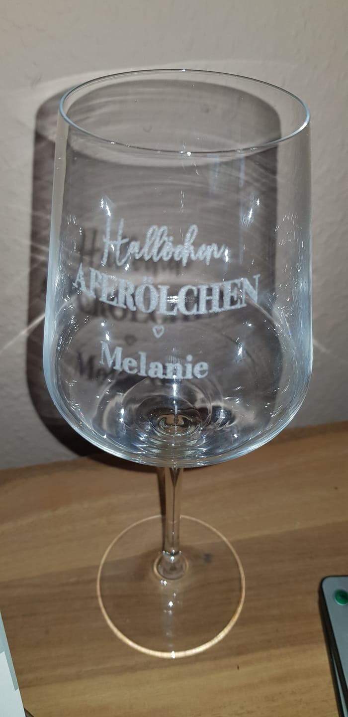 Customer photo review of Spritztour - Personalisiertes Glas für deinen Sommer-Drink