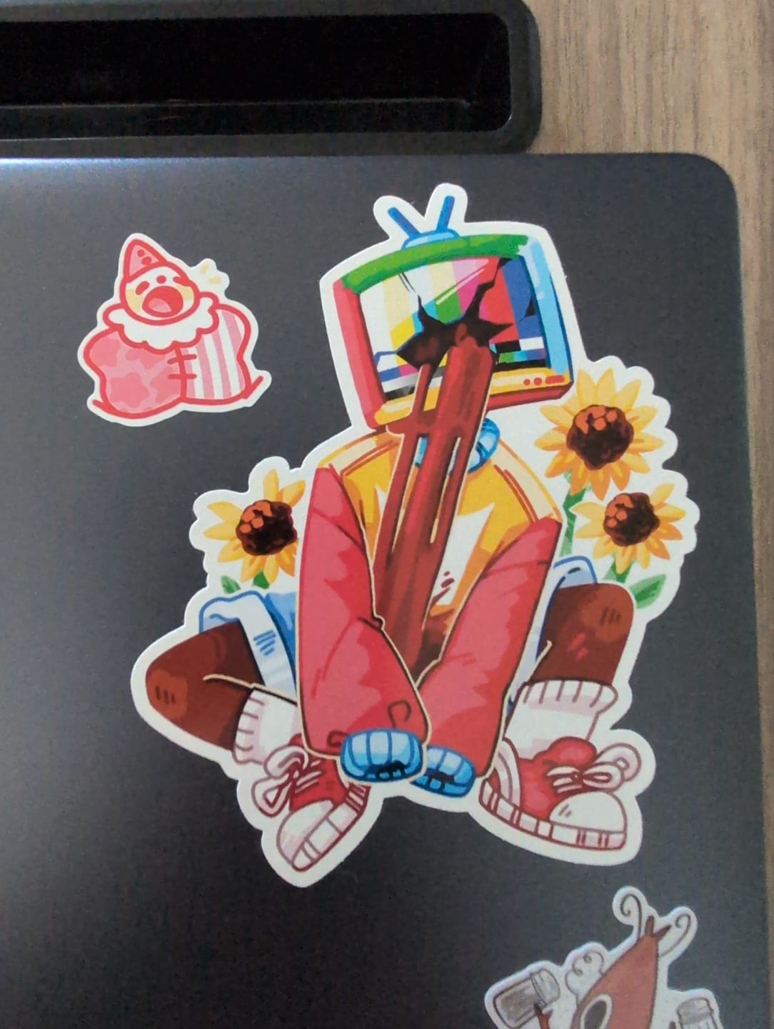 Customer photo review of TV Head Vol. 2 Stickers