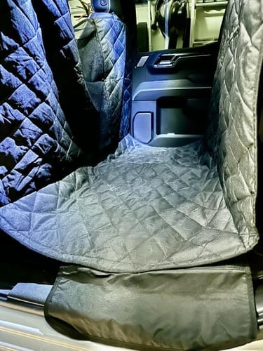 Customer photo review of Floor Hammock for Crew Cab Trucks - Passenger Side