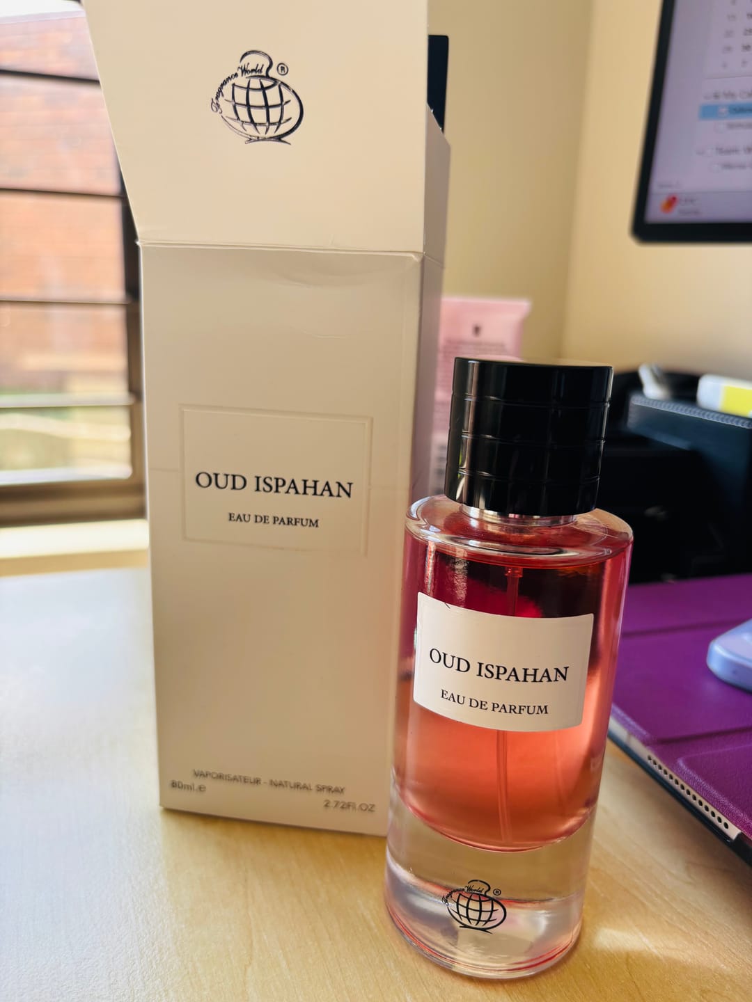 Customer photo review of Oud Ispahan EDP 80ml