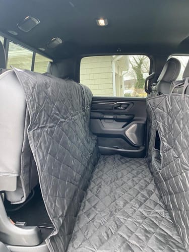 Customer photo review of Floor Hammock for Crew Cab Trucks - Passenger Side