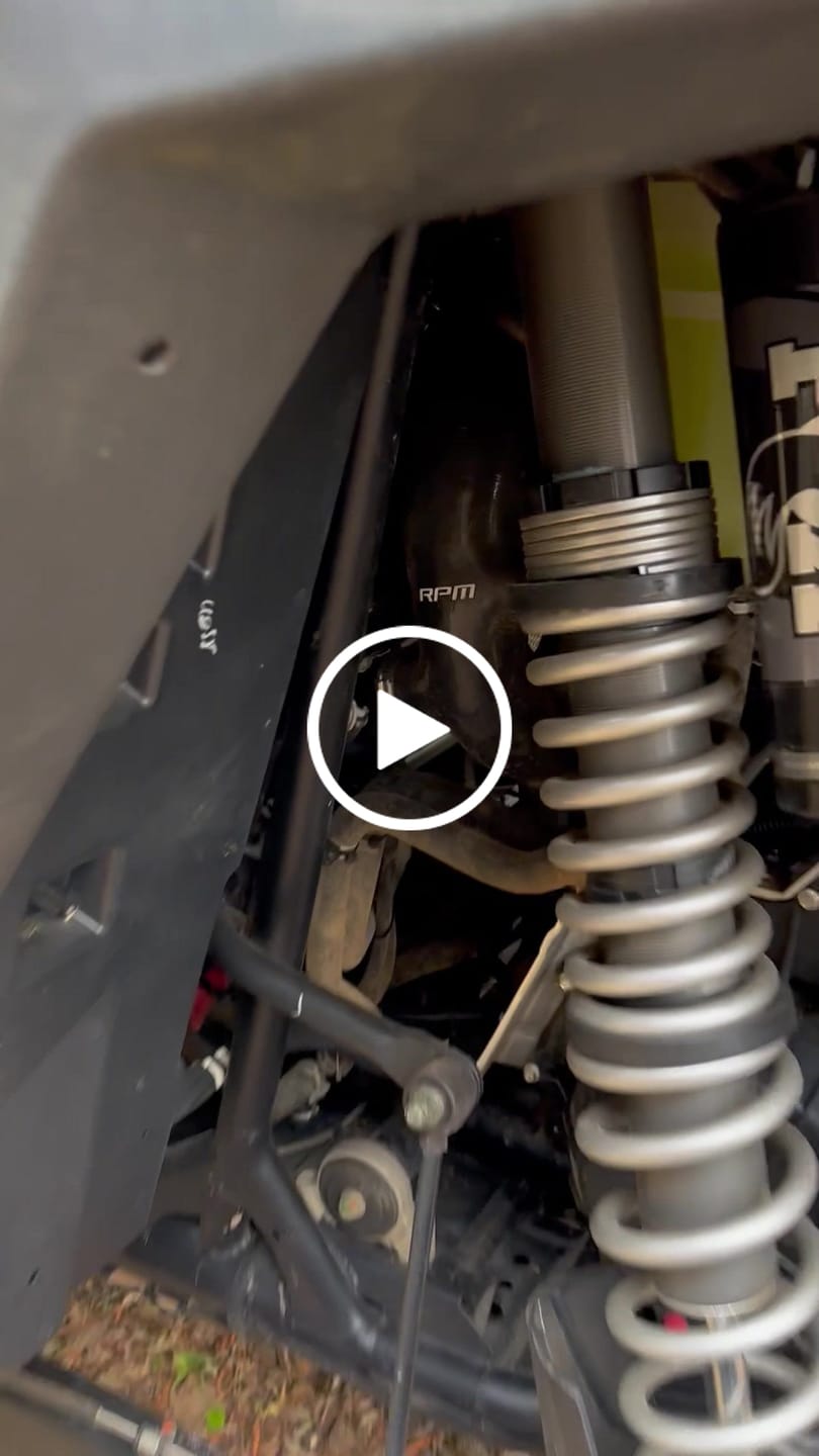 Customer video review of RPM RZR Pro XP & Turbo R "BIG FATTY" HD Silicone Intake Tube