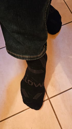 Customer photo review of Men's Alpaca Socks