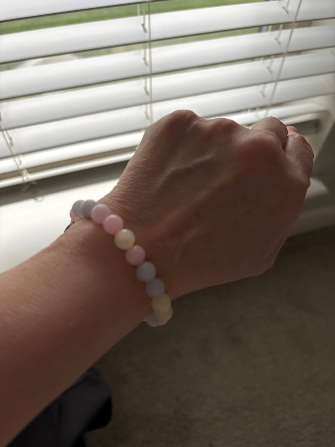 Customer photo review of Morganite Bracelet